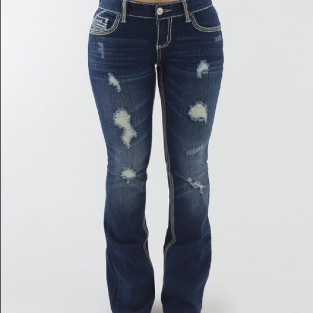 Luxemburgh Curvy Bootcut Jeans - Plus